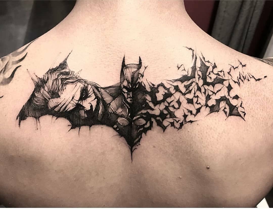 tatuajes de batman para hombres