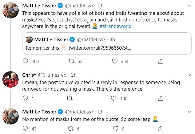 matt le tissier twitter