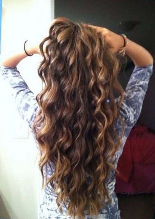 perm hairstyles for long hair