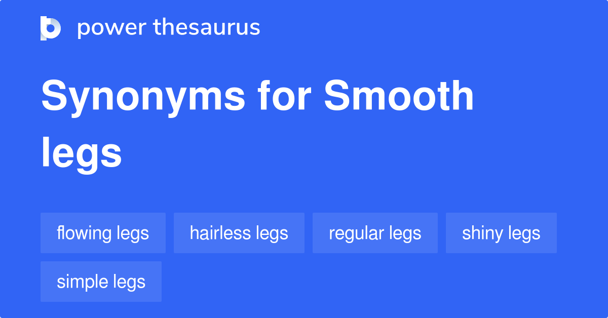 smooth synonym