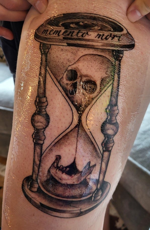 memento mori tattoo