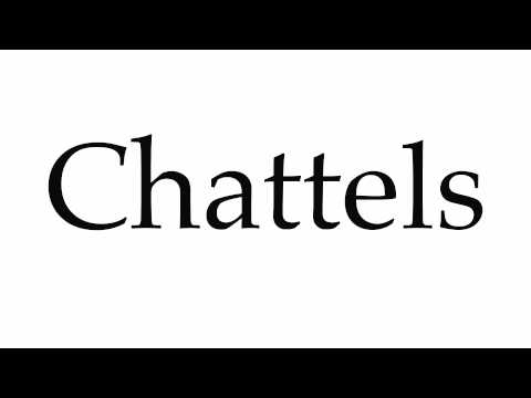 chattel pronunciation