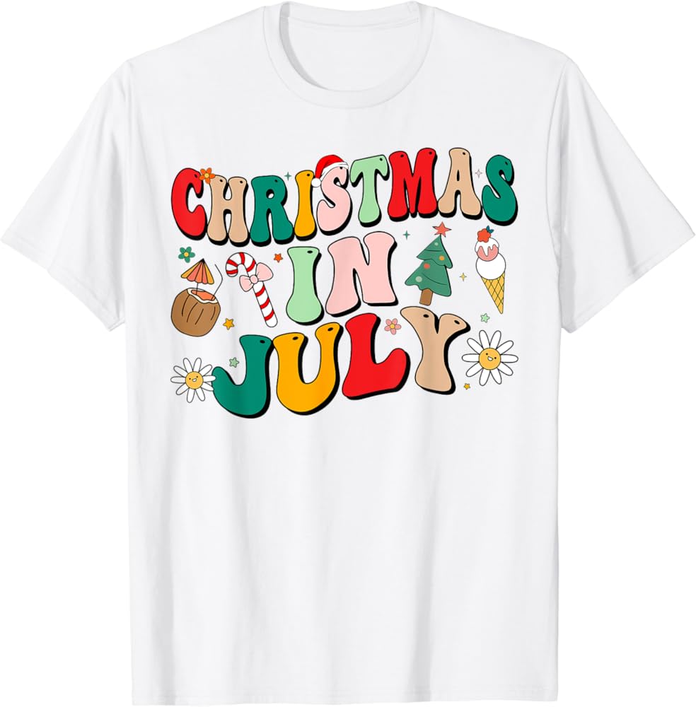 summer christmas shirts