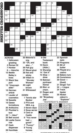 sheffer crossword