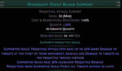 poe point blank support