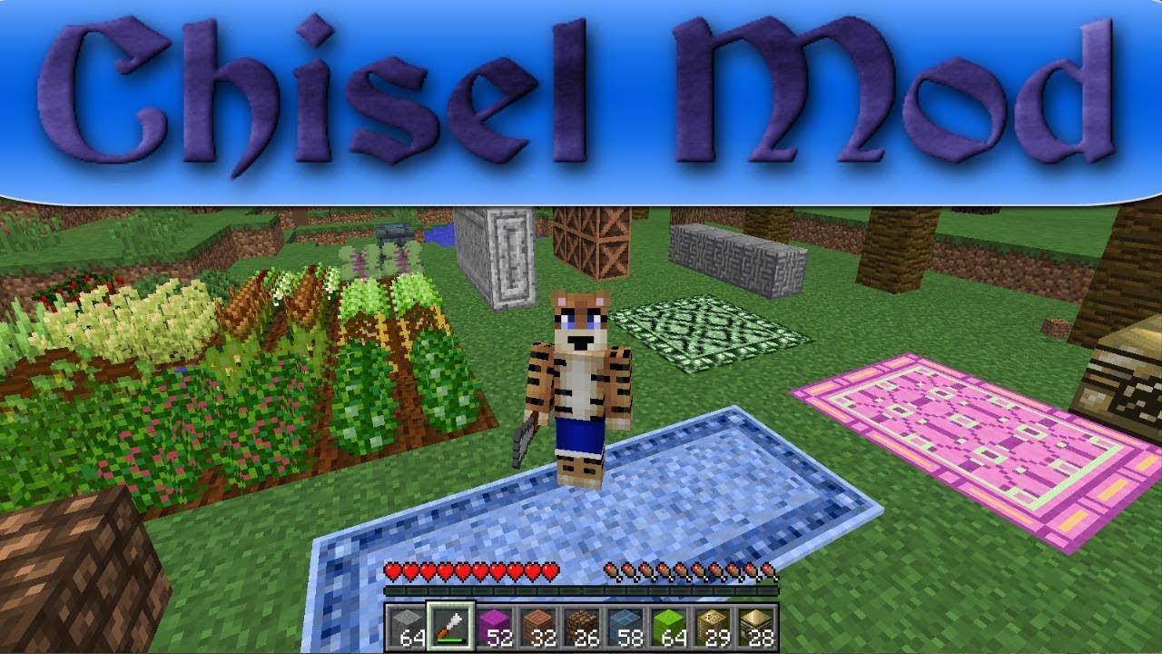 minecraft chisel mod