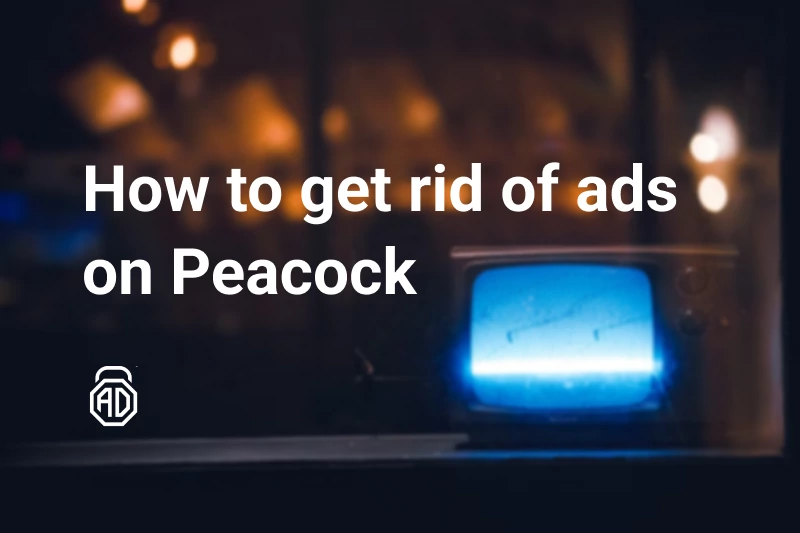 how to turn off english ad on peacock permanently