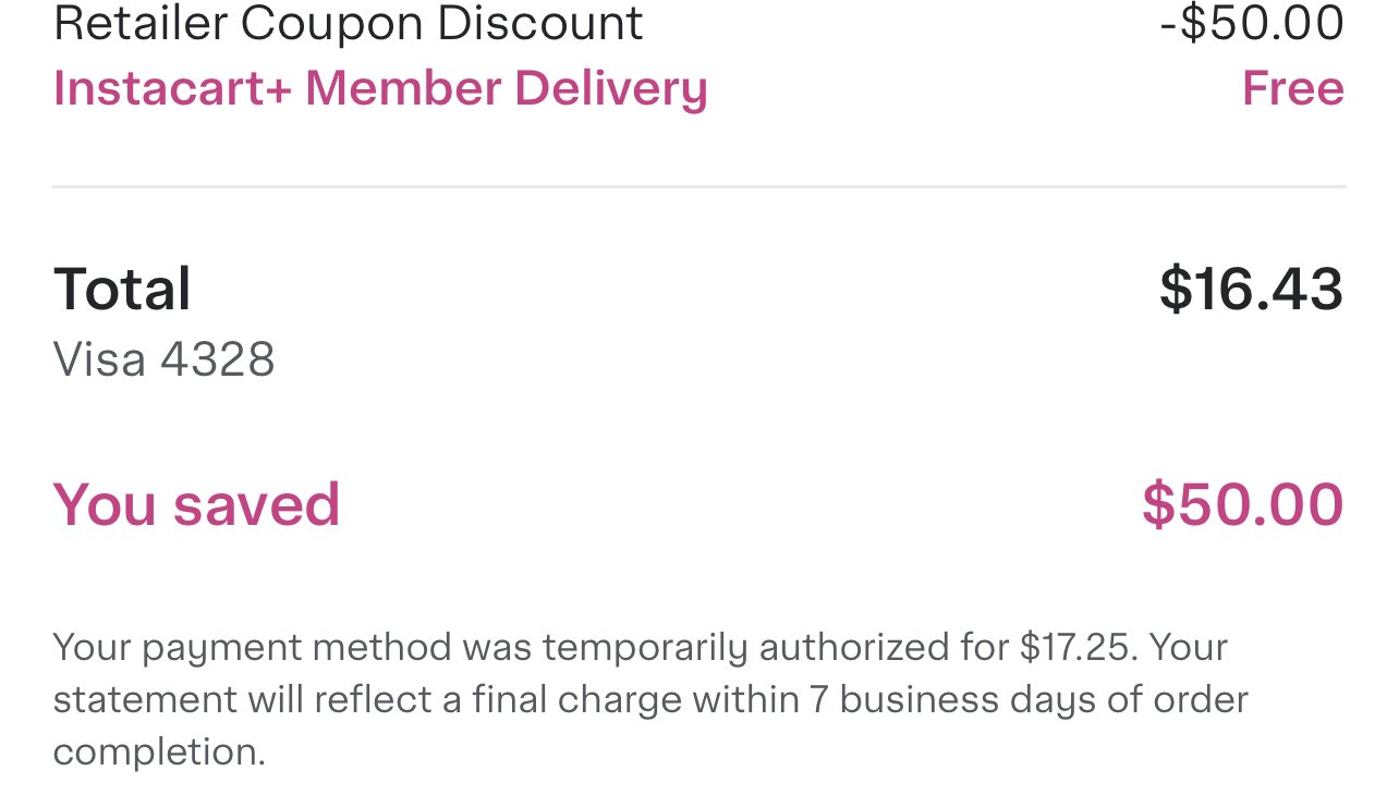 instacart coupon