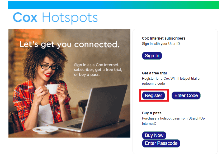 cox hotspot promo code