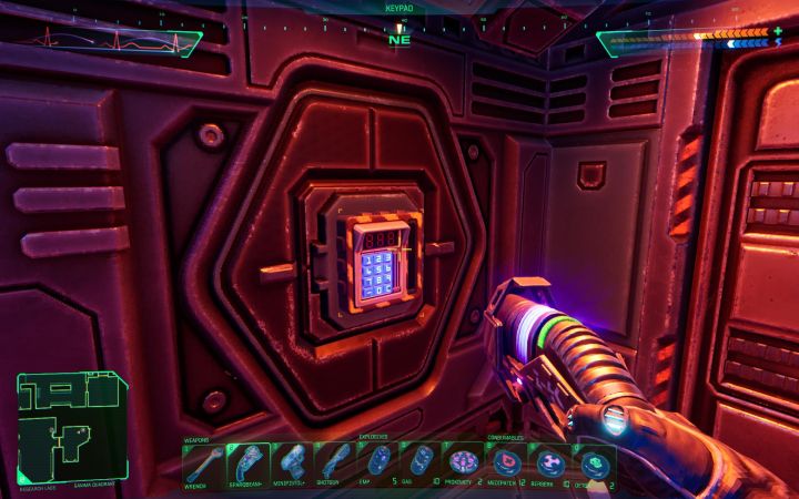 system shock robot maintenance code