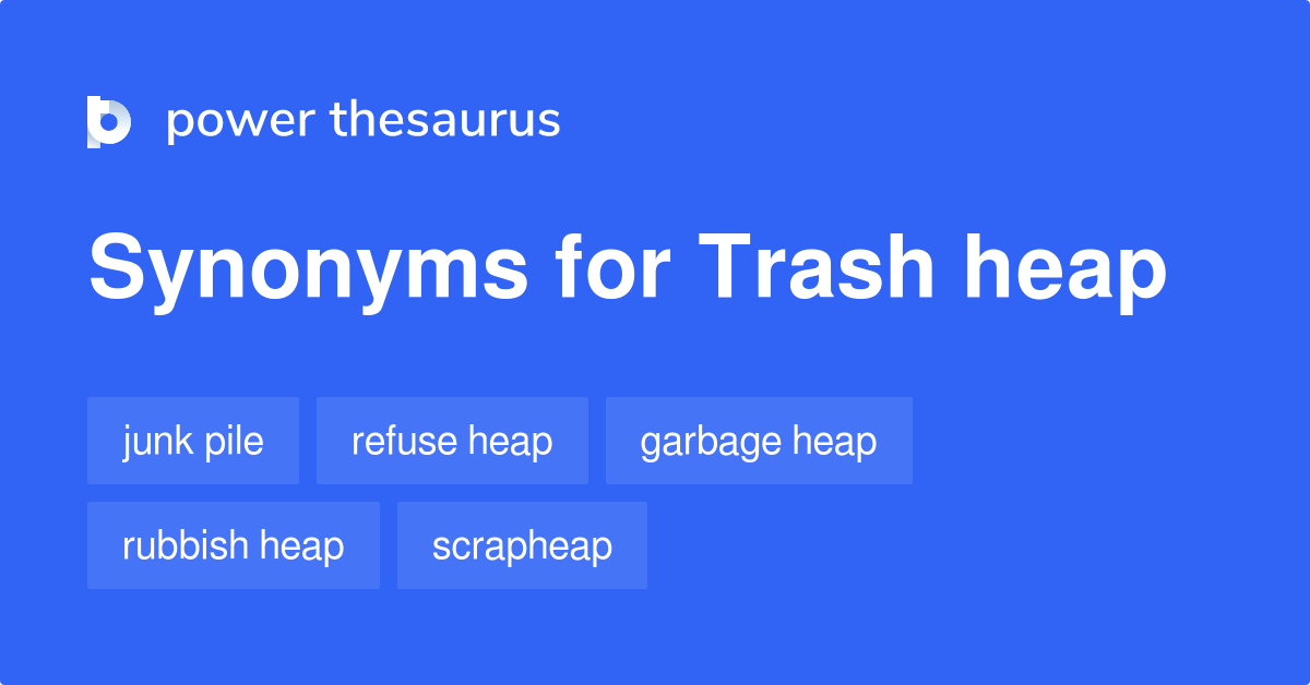 synonym for trash