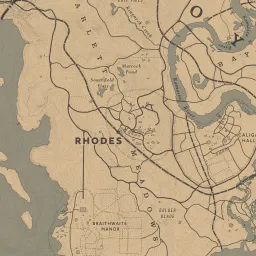 red dead interactive map