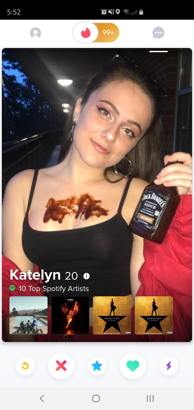 barbacue sauce on titties