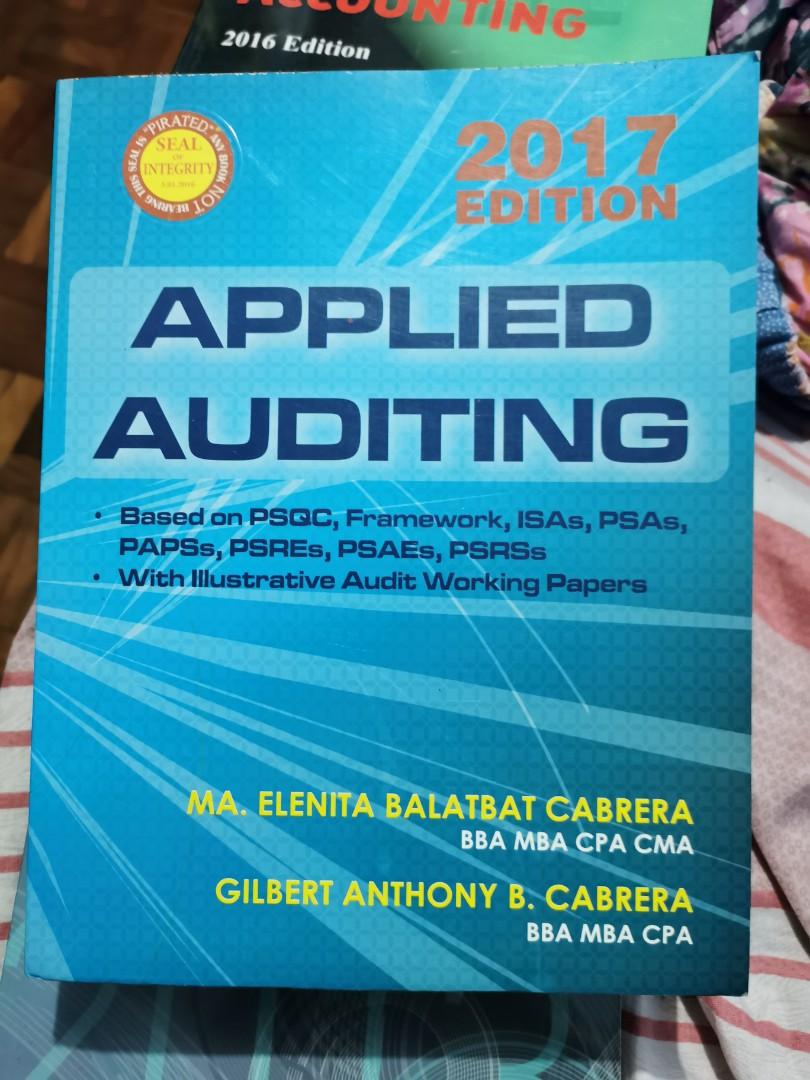 cabrera applied auditing