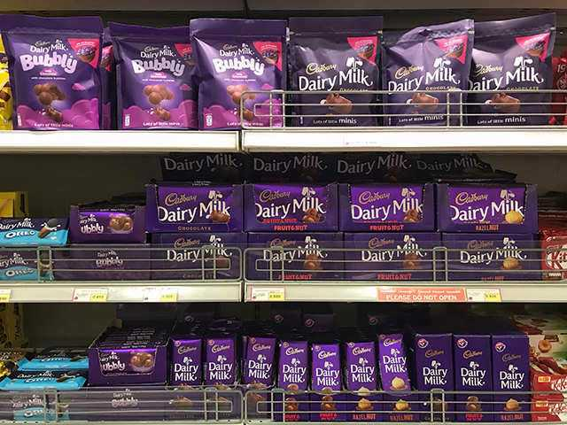 cadbury india share price