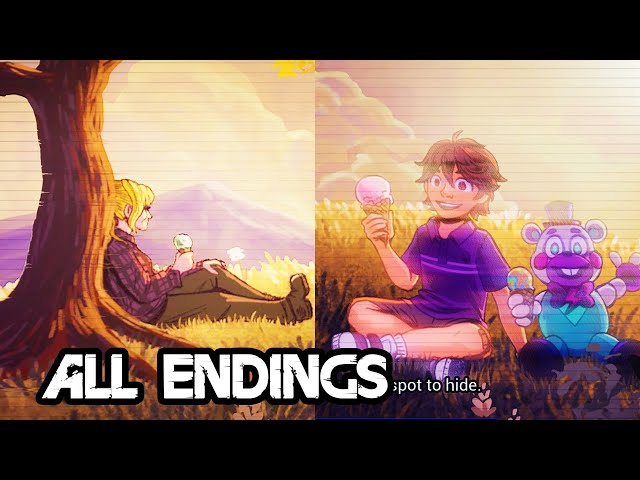 fnaf ruin endings