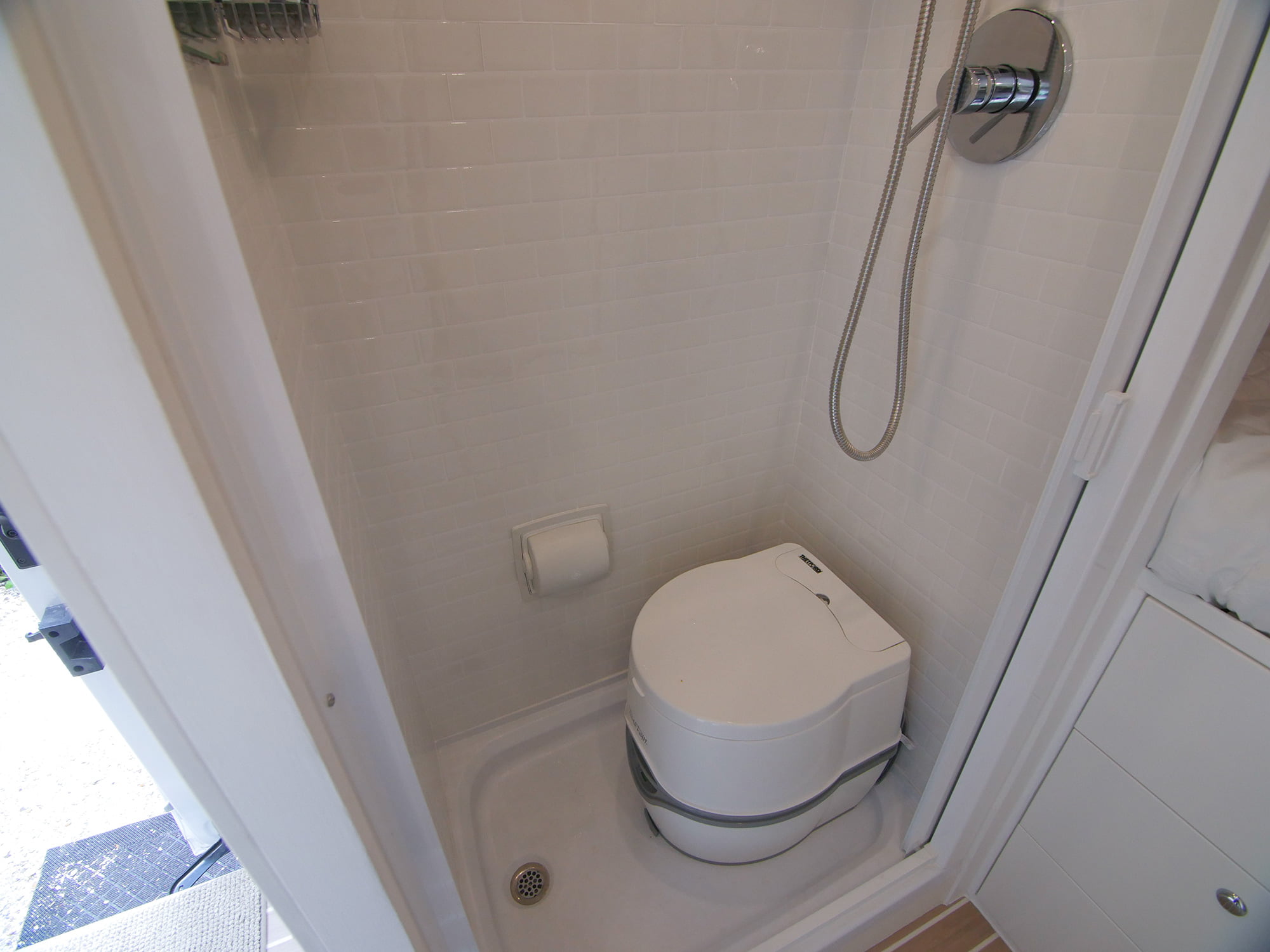 caravan shower toilet combo unit plans free