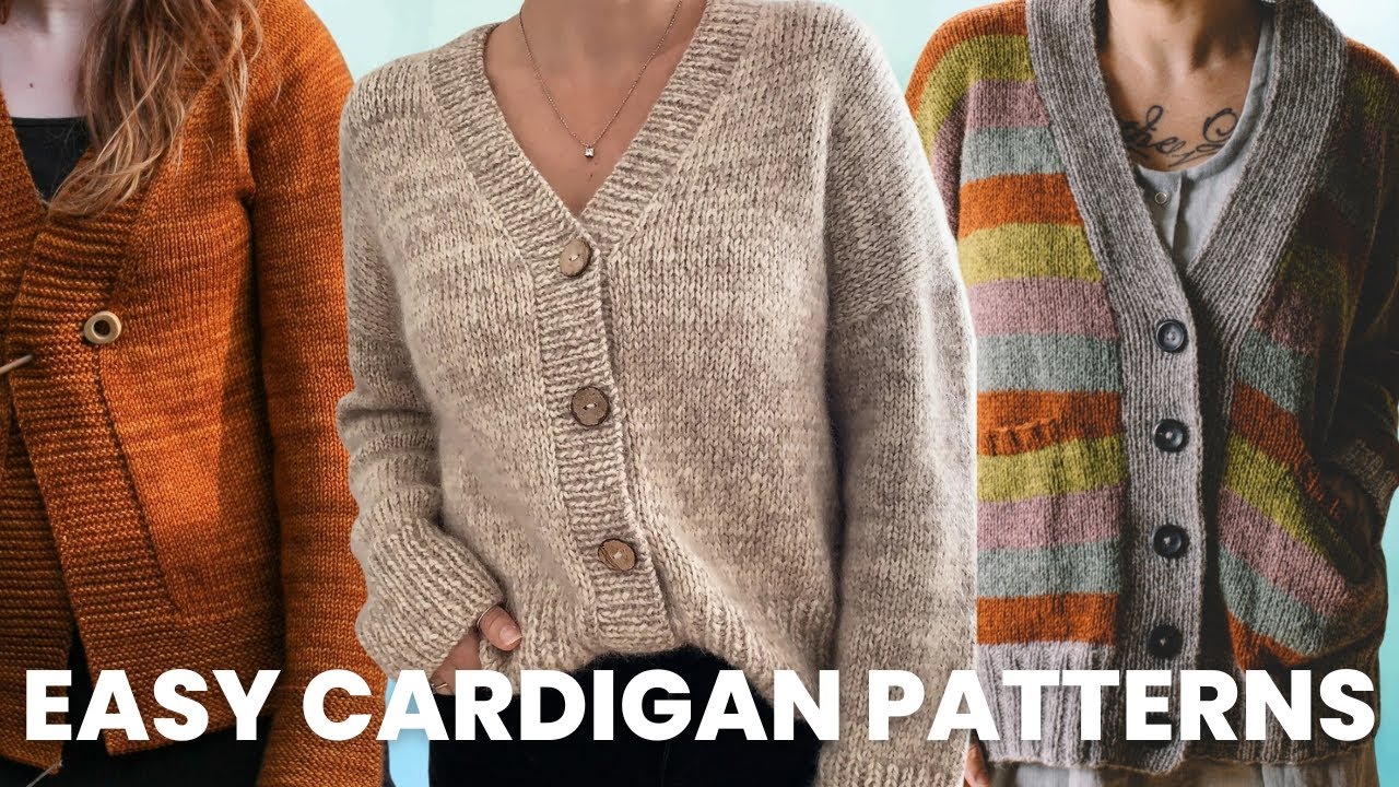 cardigan knitting pattern women