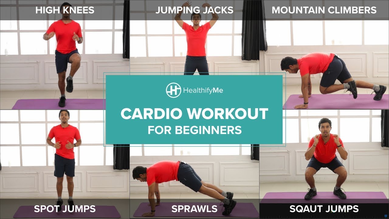 cardio exercises at gym