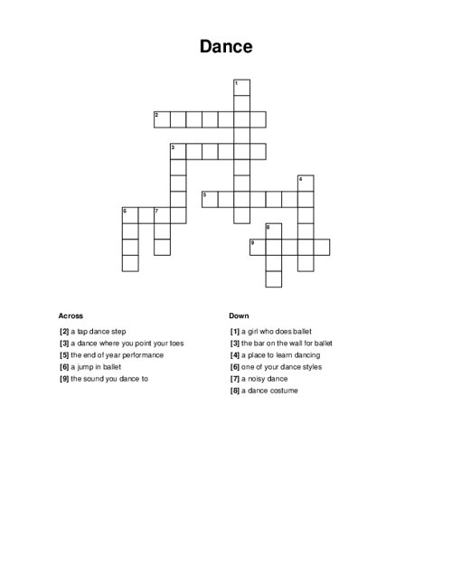 caribbean dance crossword clue