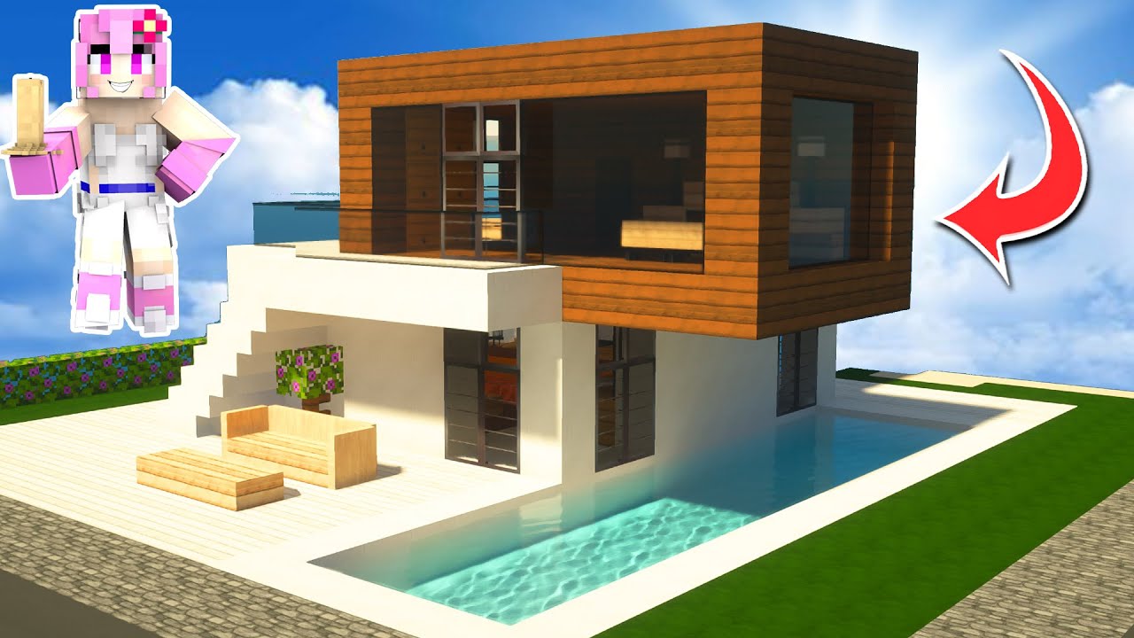 casas minecraft minimalistas