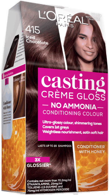 casting hair dye colours