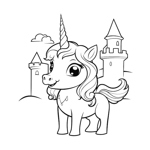 castle coloring pages