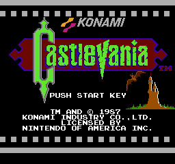 castlevania 1 nes