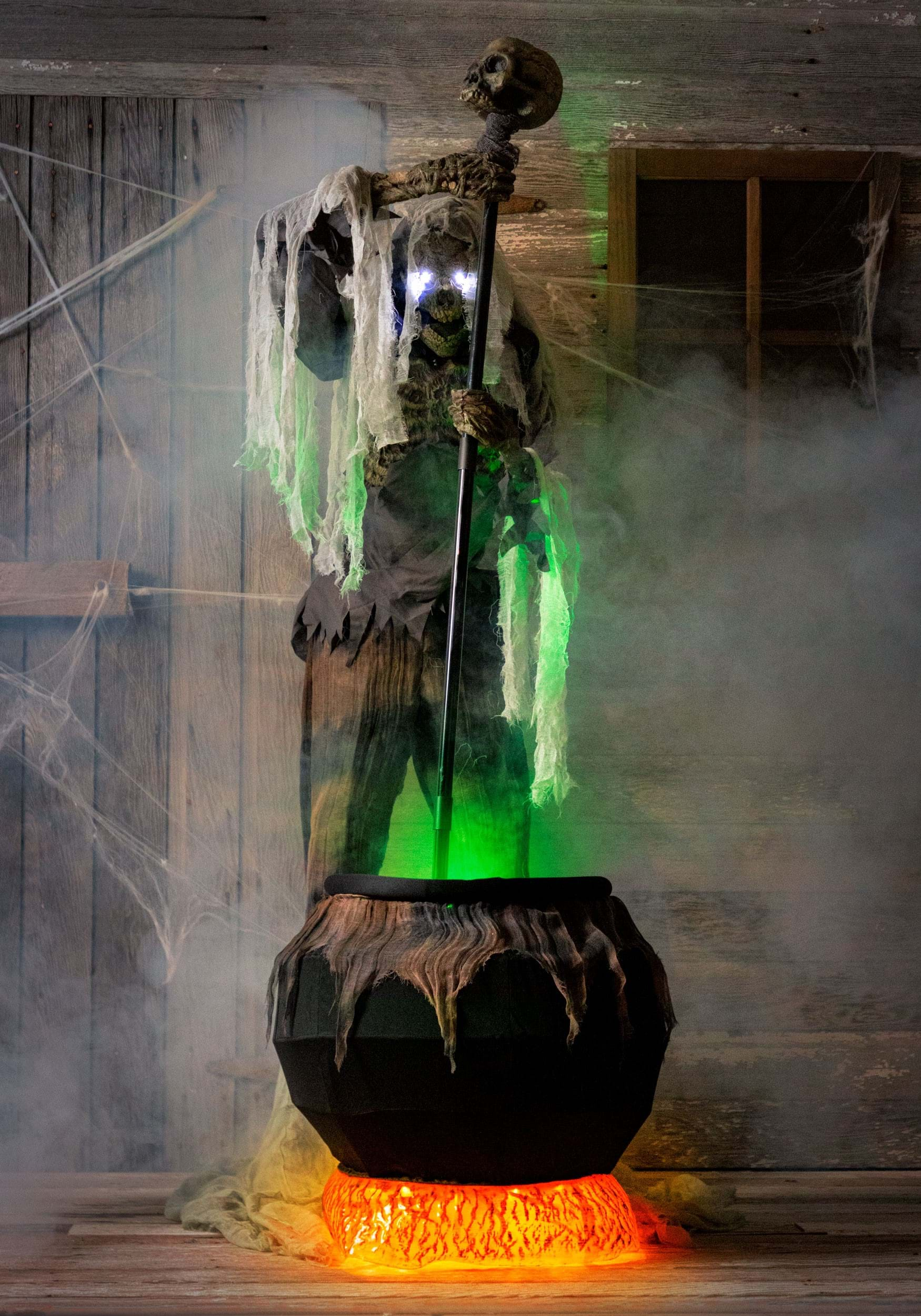 cauldron creeper animatronic