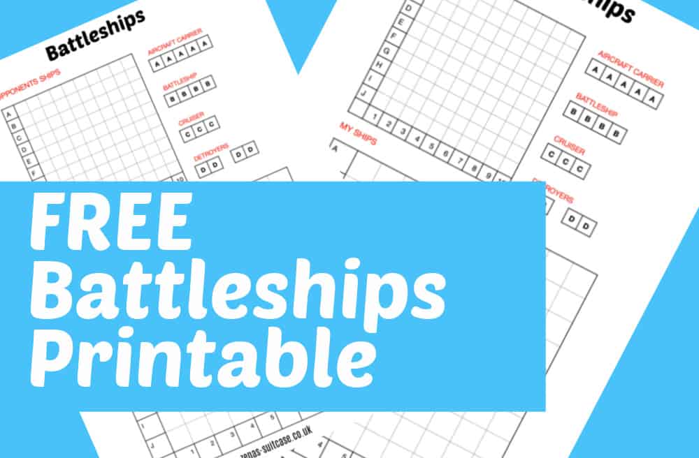 battleship template pdf