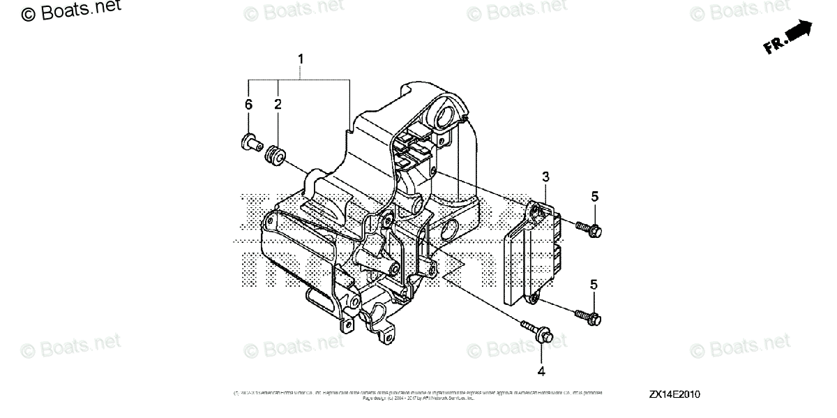 boat net honda parts