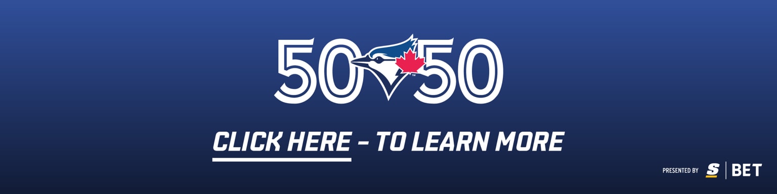 blue jays 50/50 draw