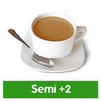 how many calories in tea with semi skimmed milk