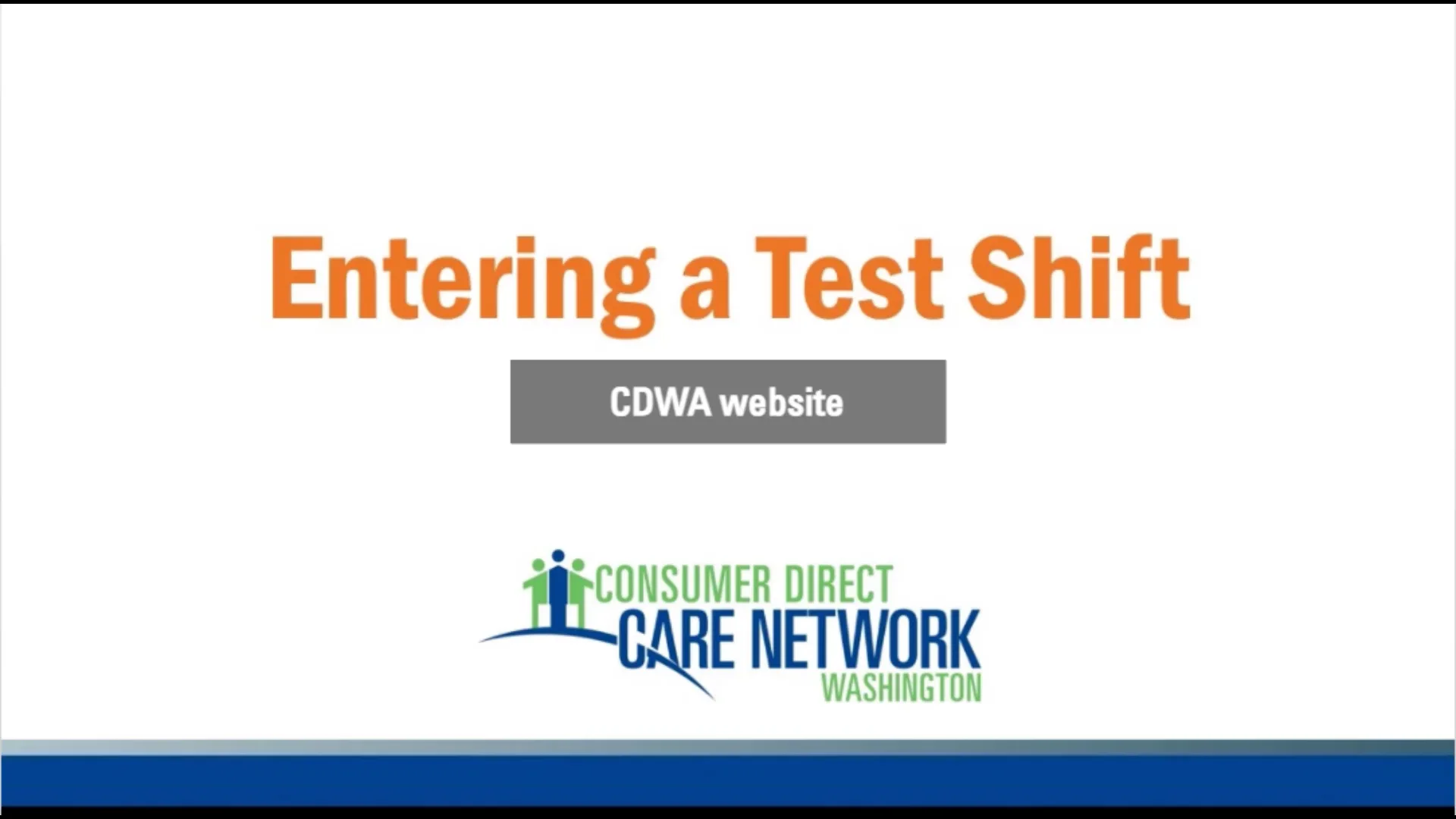 cdwa portal login