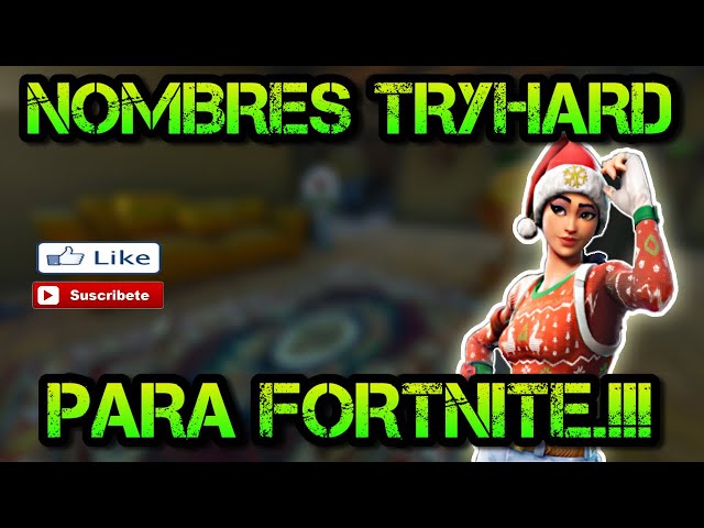 nombre fortnite tryhard