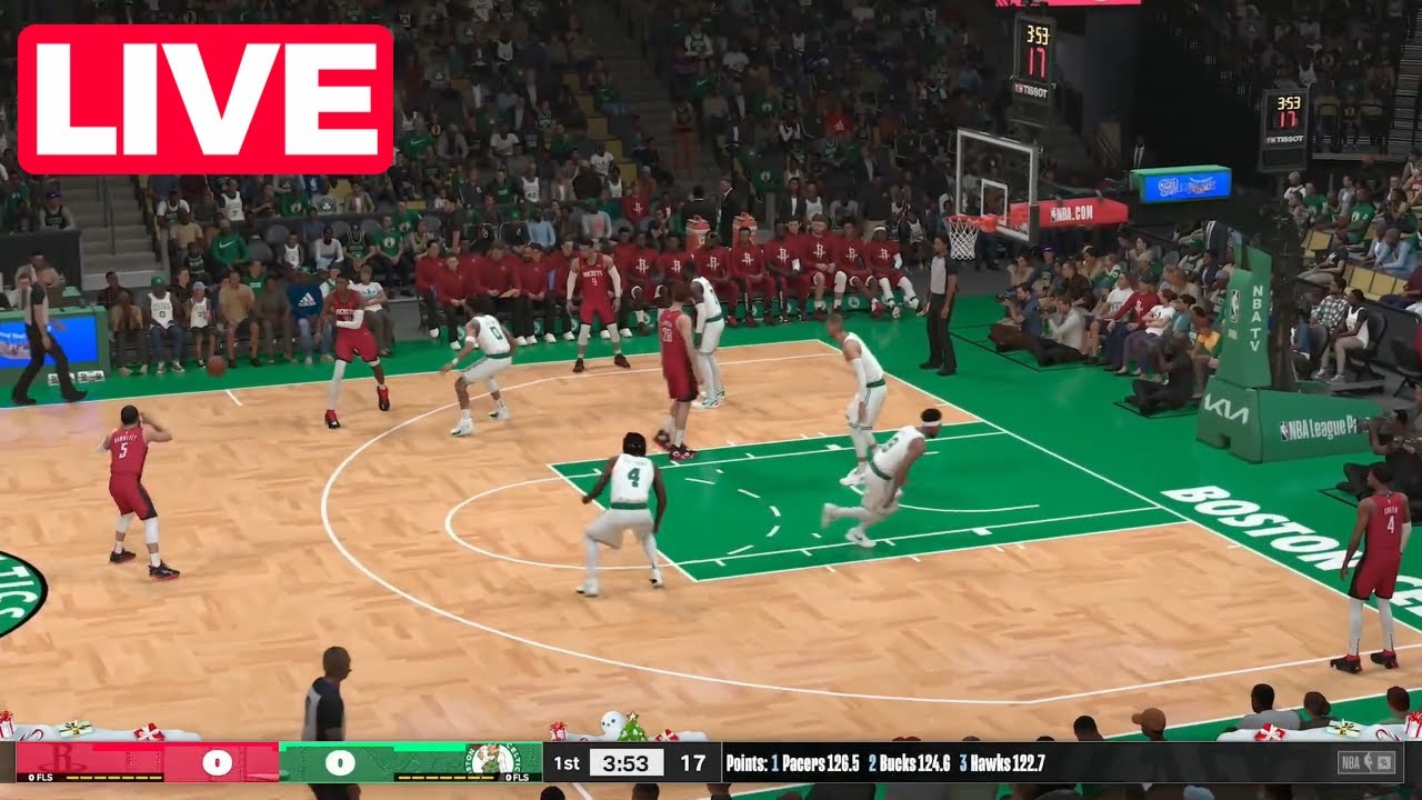 celtics vs rockets nba live stream