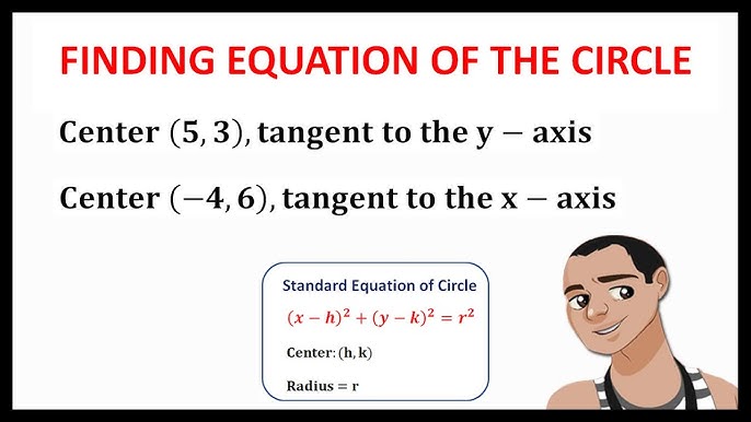 center 5 6 tangent to the x axis