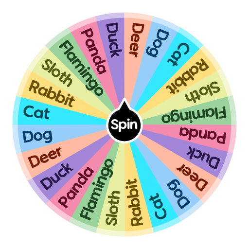 random animal generator wheel