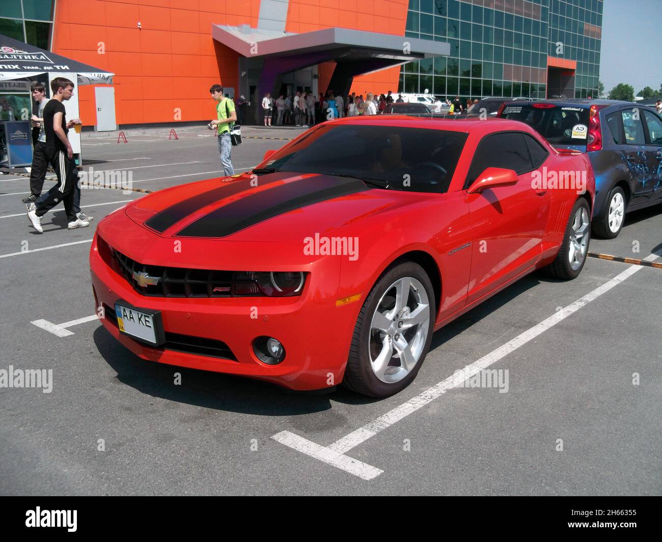 chevrolet camaro rojo 2011