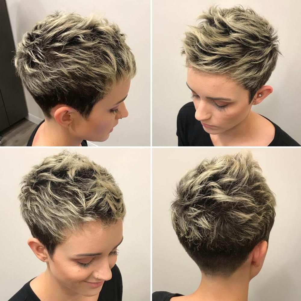 choppy pixie hairstyles