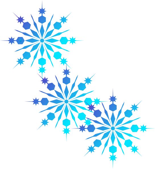 christmas snowflake clipart