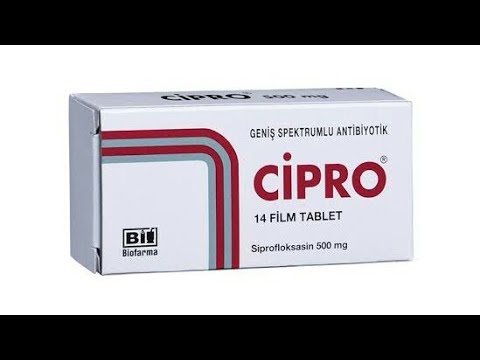 cipro ne için kullanılır