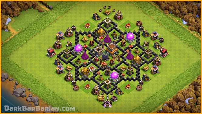 clash of clans th8 base