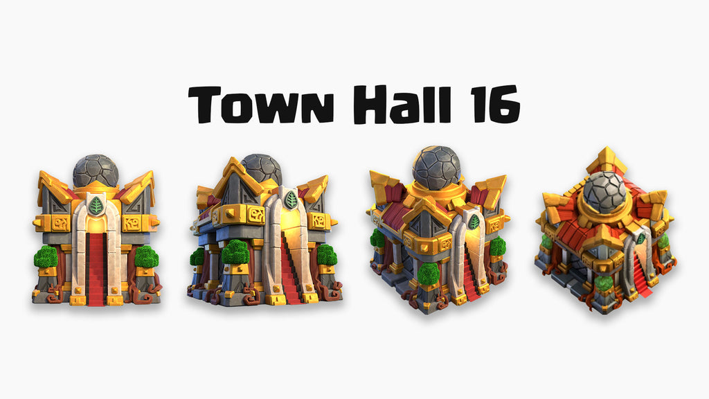 clash of clans town hall 16 release date