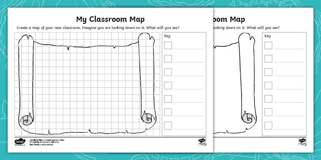 classroom map worksheet