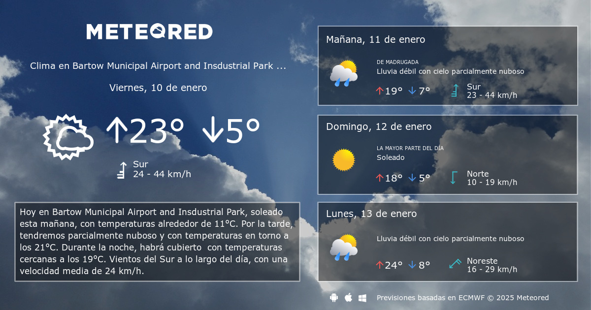 clima en bartow fl