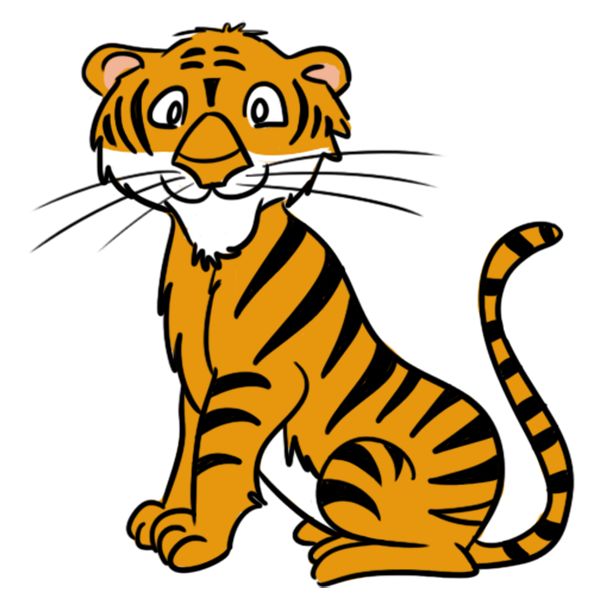 clipart picture of tiger