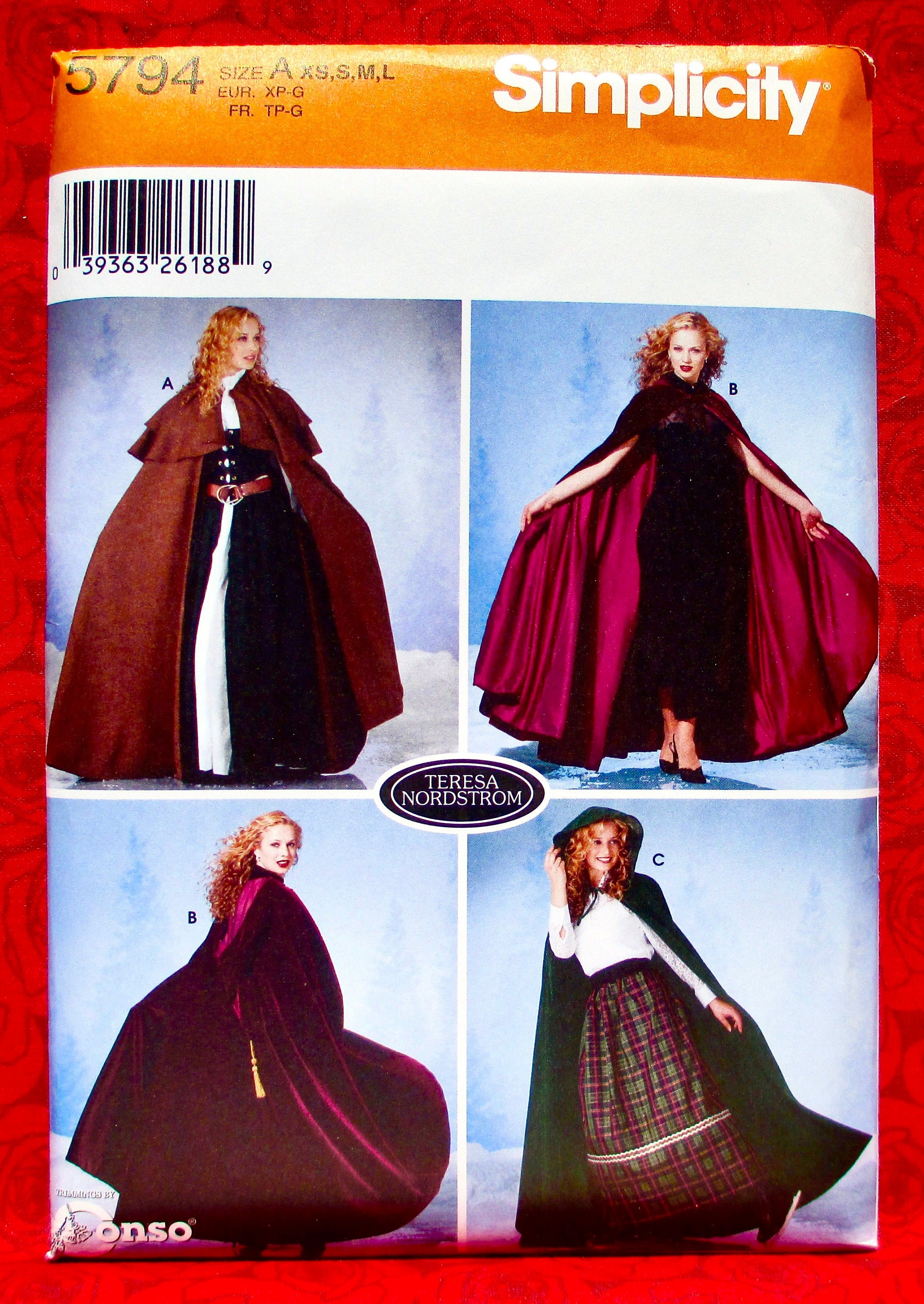 cloak sewing pattern