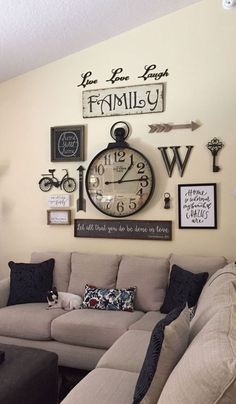 clock wall decor ideas