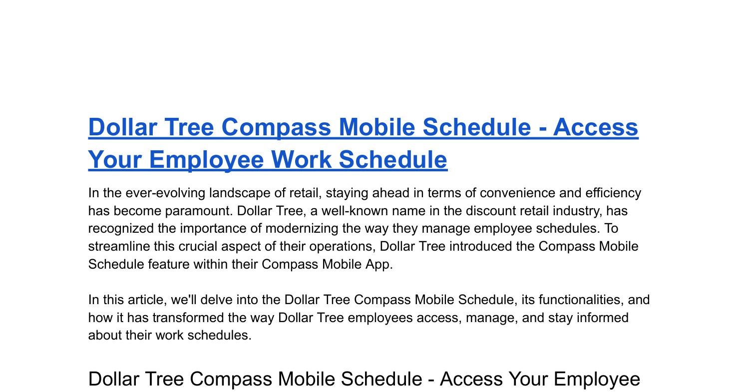 compassmobile.dollartree.com app